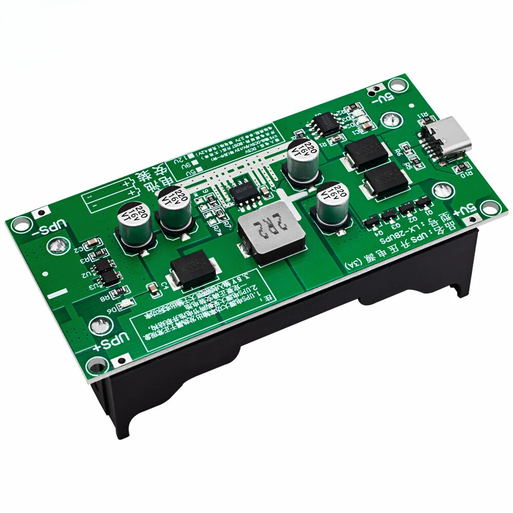 1PC Type-C 18650 Lithium Battery Charger Module UPS-15W Power Supply Converter