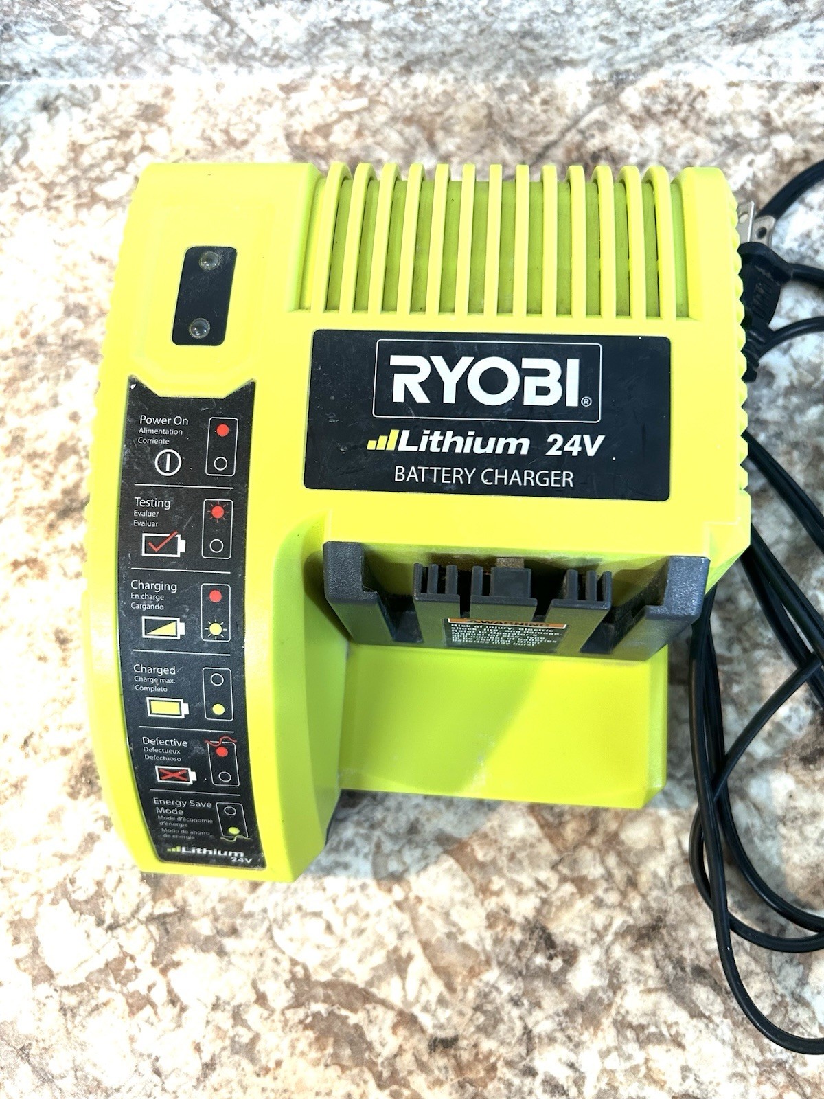 EUC Ryobi 🔋 OP140 24V Lithium Battery Charger Only 🪫 OEM ~ FREE SHIPPING!!