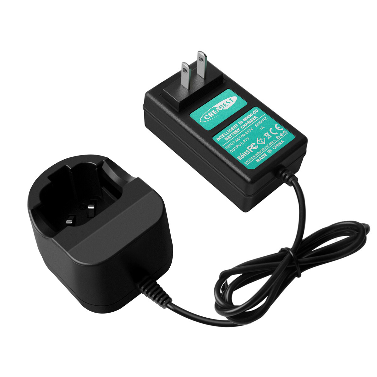 4.8V/7.2V Ni-MH Battery Charger For Dremel 757-01 7700-01 7700-02 755-01 750-02