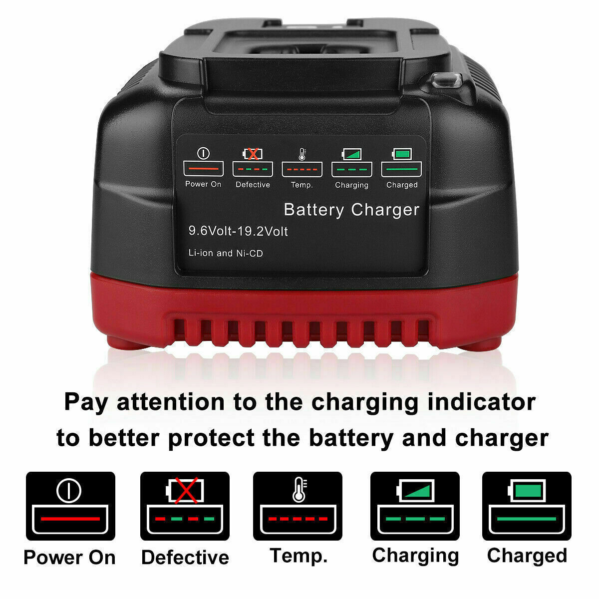 2Pack 8.0Ah for Craftsman 19.2V Lithium XCP Battery C3 DieHard 11375 OR Charger