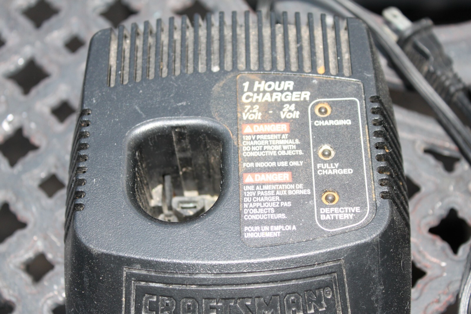 Craftsman 1425301 Hour Fast Multi Battery Charger for assorted 7.2v – 24v WORKS
