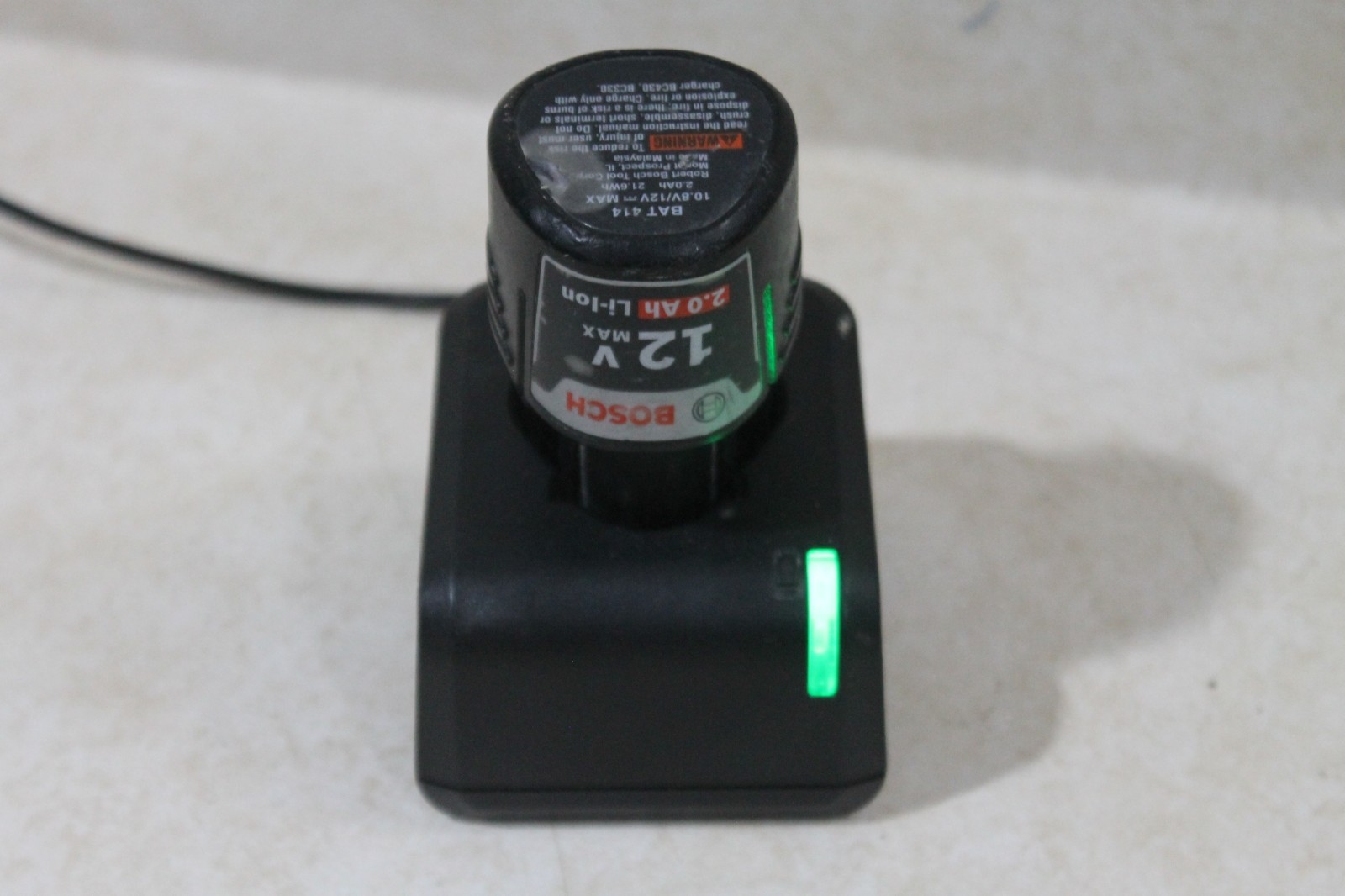 TESTED Genuine OEM Bosch 12V Volt Battery Charger GAL 12v-20