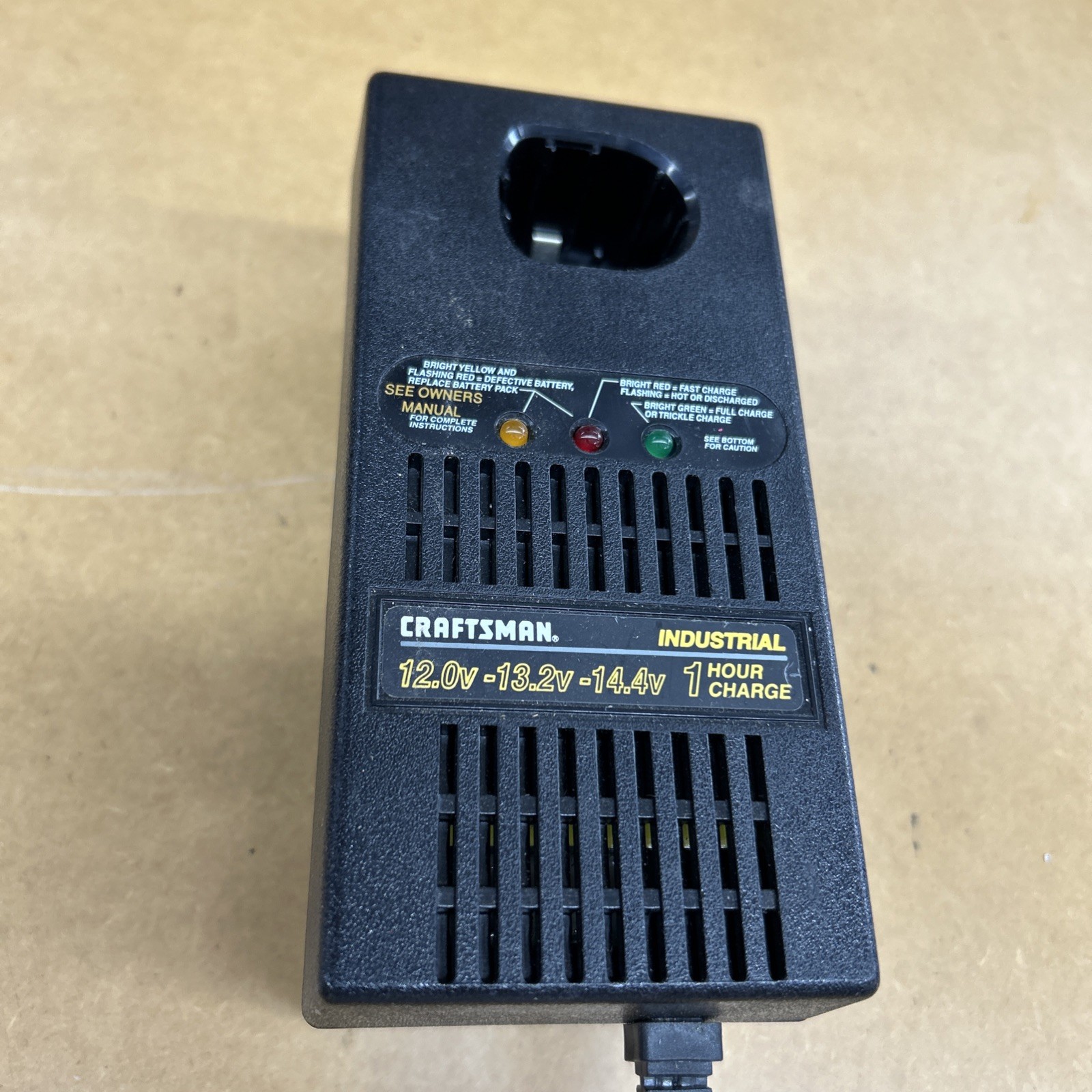 Craftsman OEM Industrial 1 Hour Fast Battery Charger 12.0V 13.2V 14.4V – AS IS