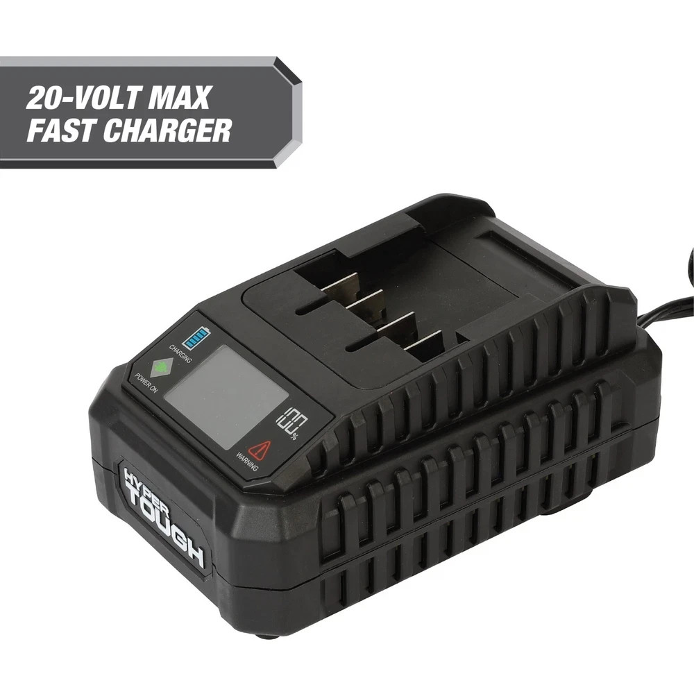 Hyper Tough Fast Charger for 20V Max Lithium-Ion Batteries