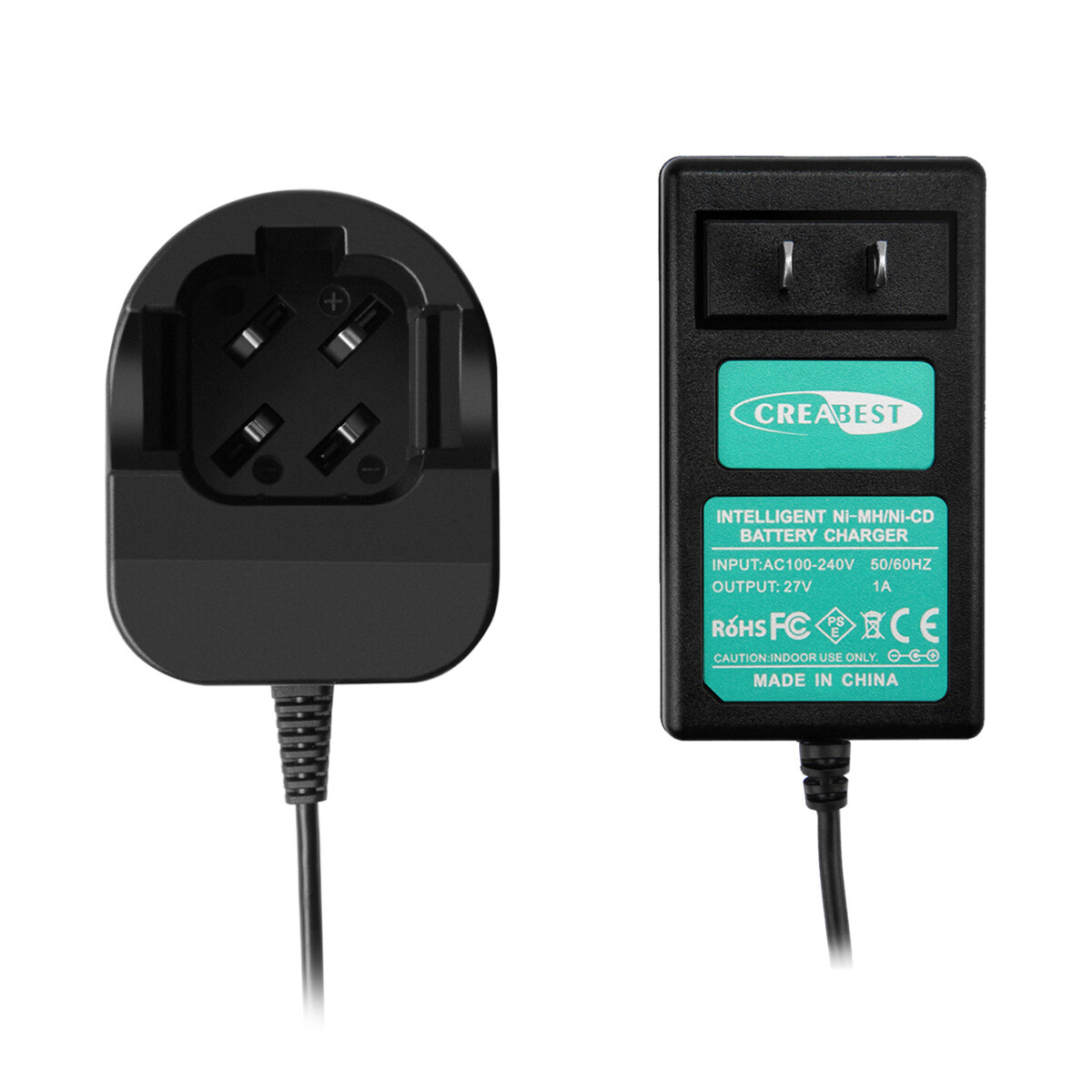 4.8V/7.2V Ni-MH Battery Charger For Dremel 757-01 7700-01 7700-02 755-01 750-02