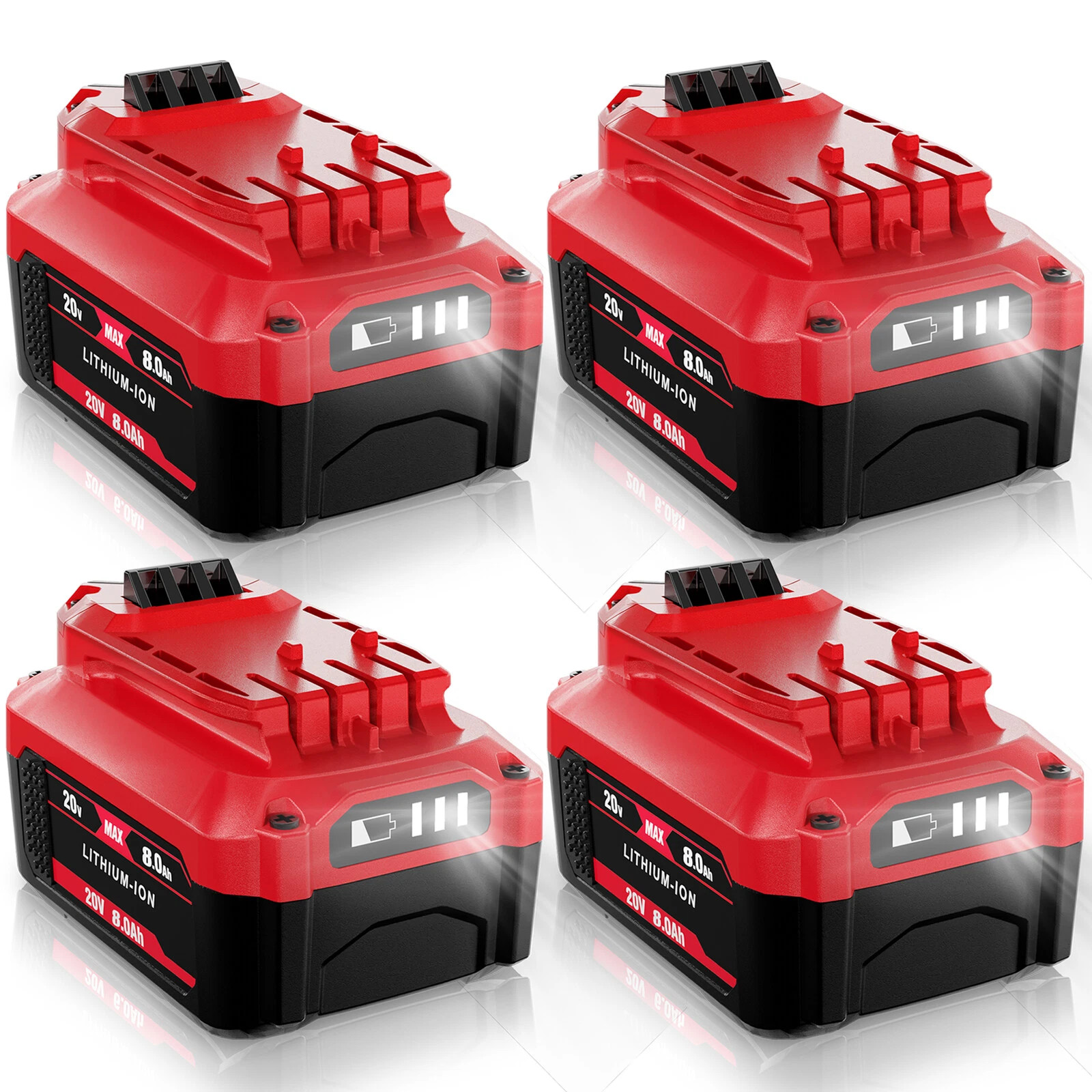 For Craftsman V20 20 Volt MAX 3Ah/8Ah Li-ion Battery CMCB204 CMCB202 CMCB205 New