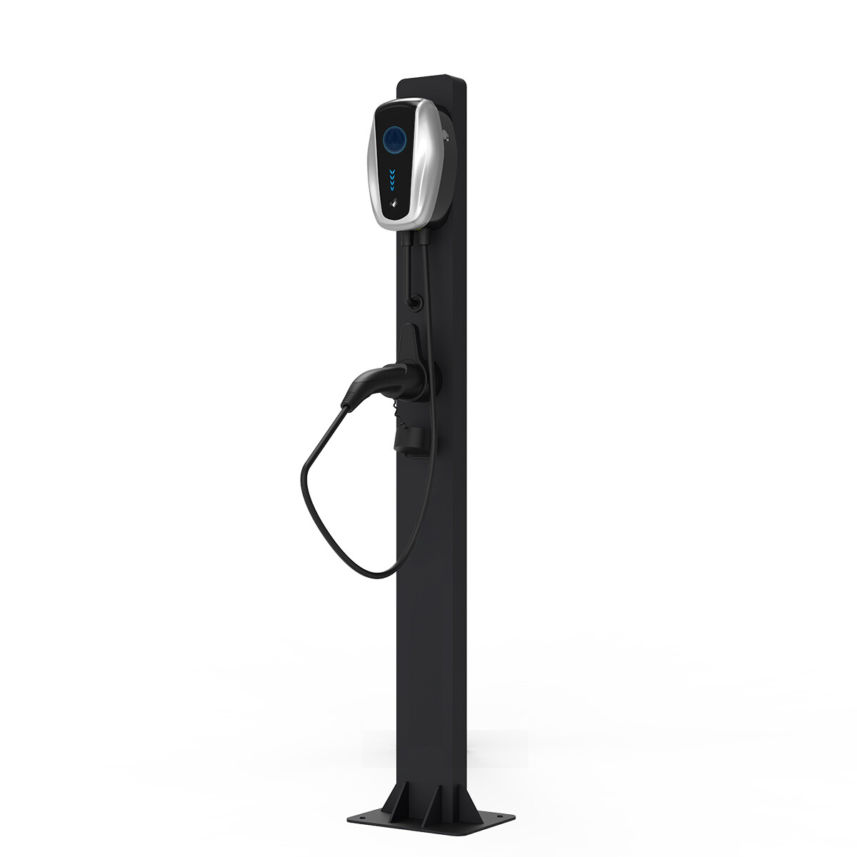 Wall-mounted 7kw Charger Station for Electric Vehicles Controllable with App