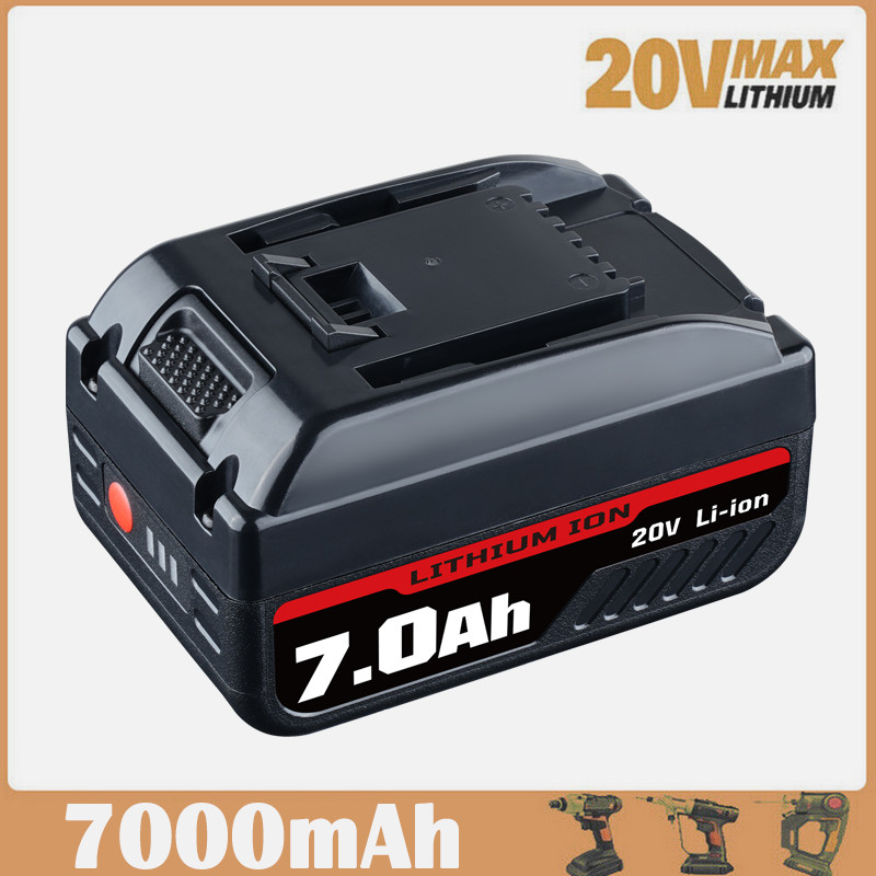 20V 7.0AH For WORX Battery MAX Extend Lithium 20 Volt WA3520 WA3525 WA3575 WG155