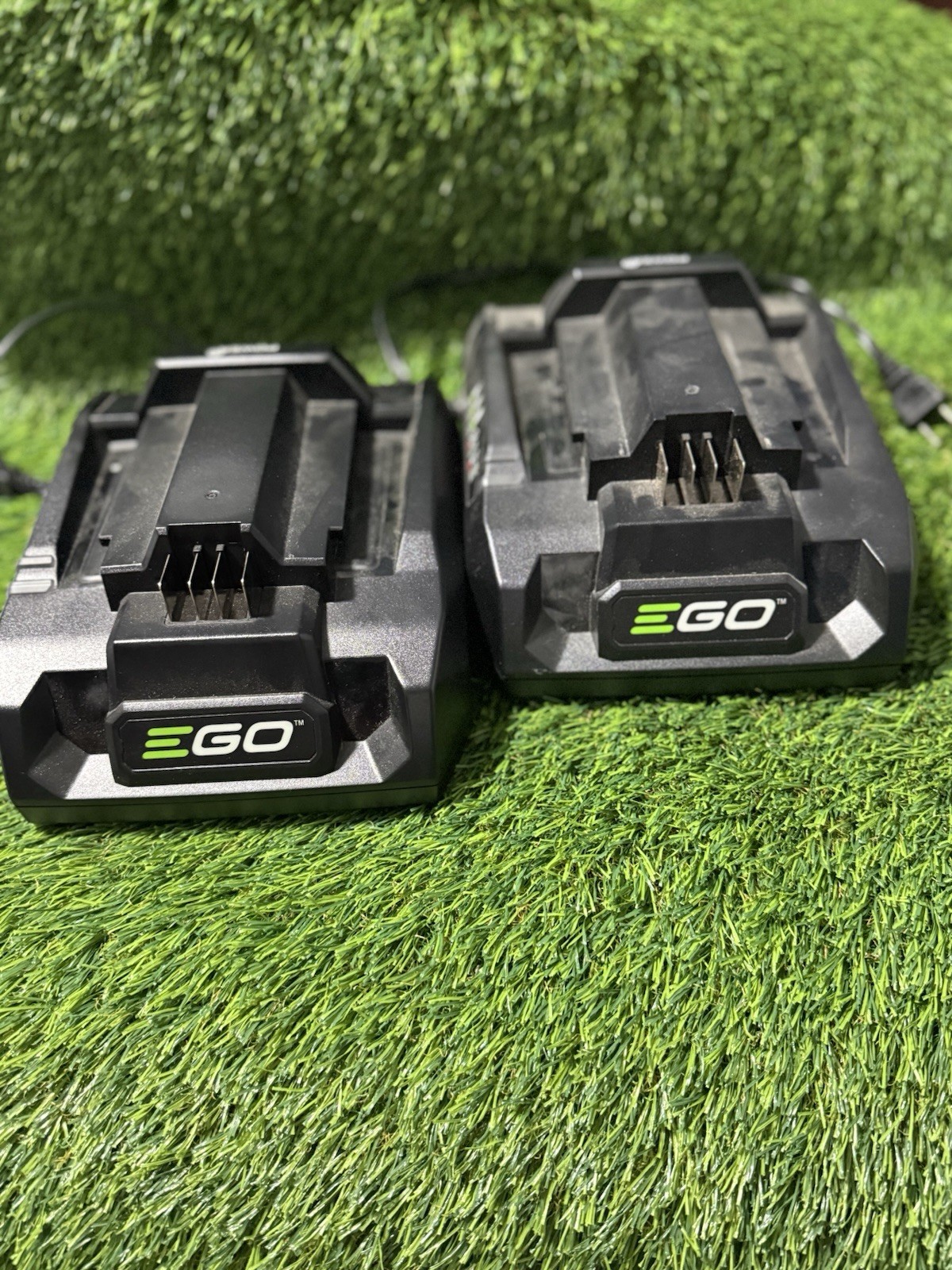 Lot Of 2 – EGO Power CH3200 320W 56-Volt Lithium-ion Fast Chargers
