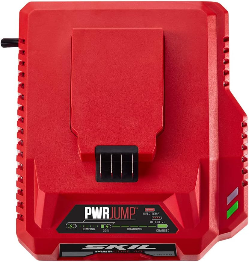 SKIL PWR CORE 40 40V PWR Jump 150W Charger, Compatible with SKIL 40V Batteries –