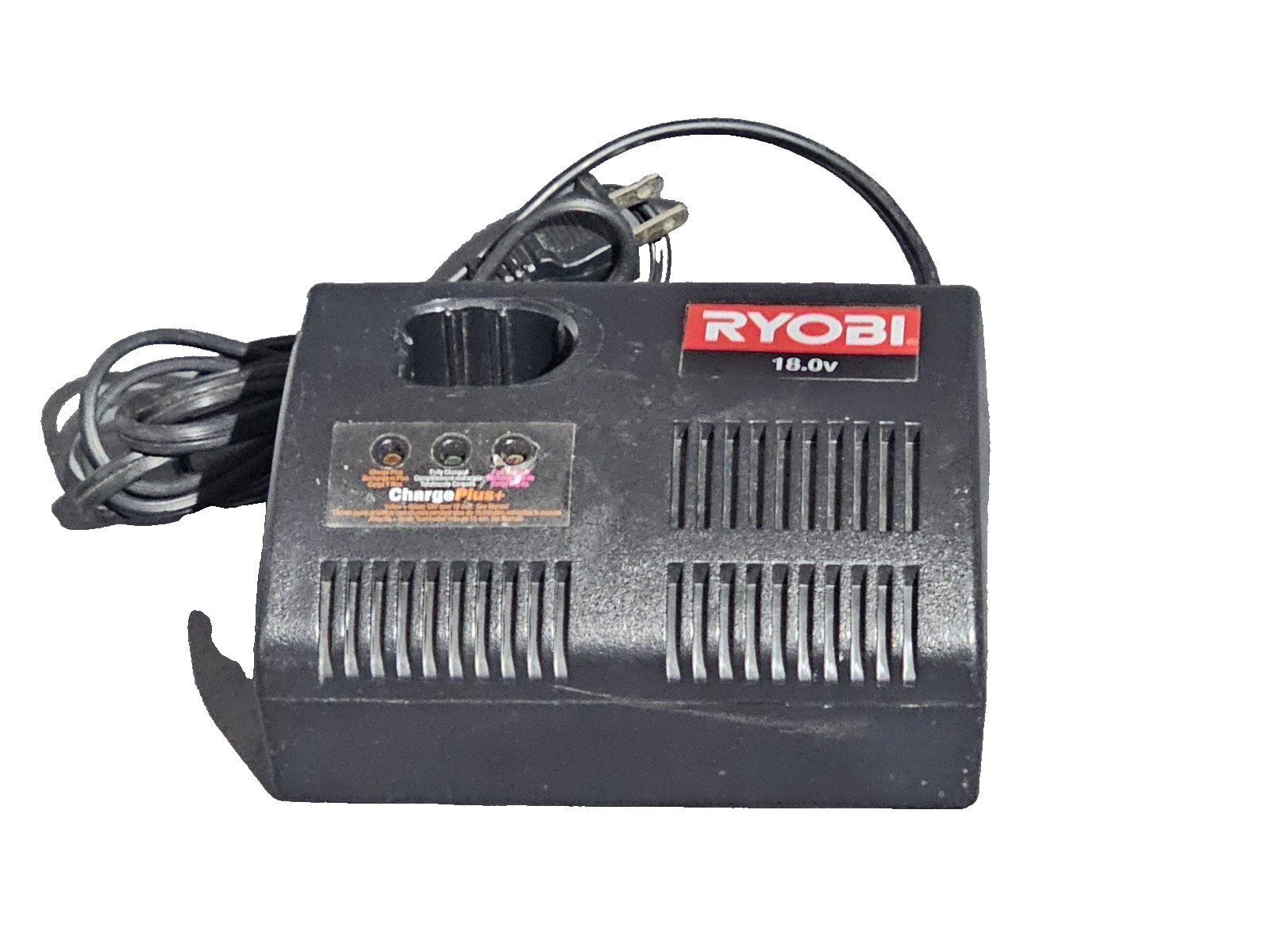 RYOBI P-110 / 140237021 CHARGEPLUS+ 18 VOLT NI-CAD BATTERY CHARGER ONLY