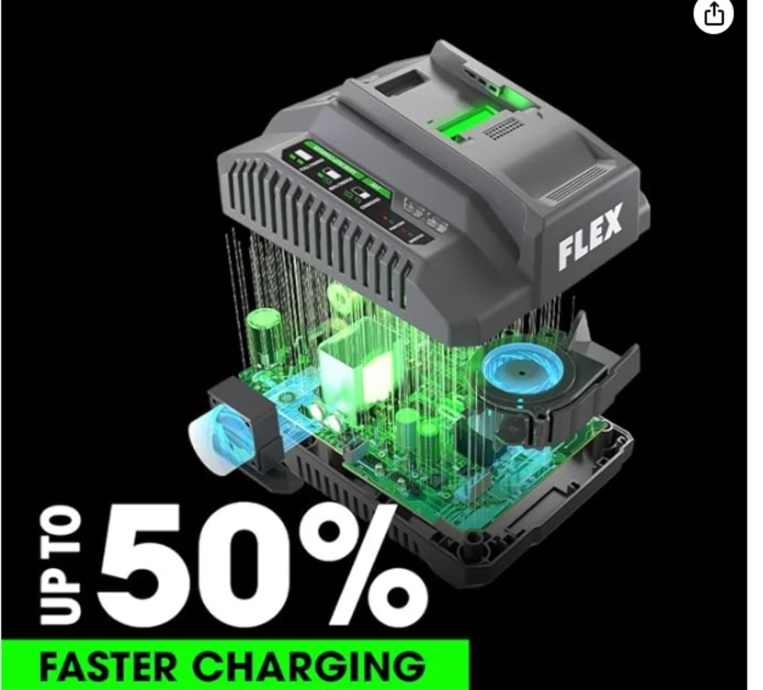 Flex FX0411 24V 160W Fast Battery Charger – Brand New