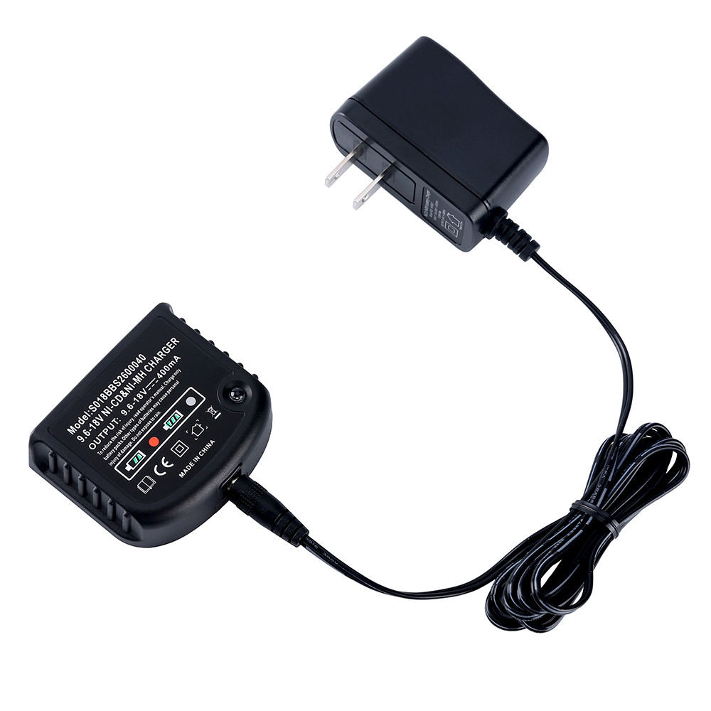 for Black&Decker A18 HPB18 A14 HPB14 HPB12 9.6V-18V Ni-Cd/Ni-MH Battery Charger