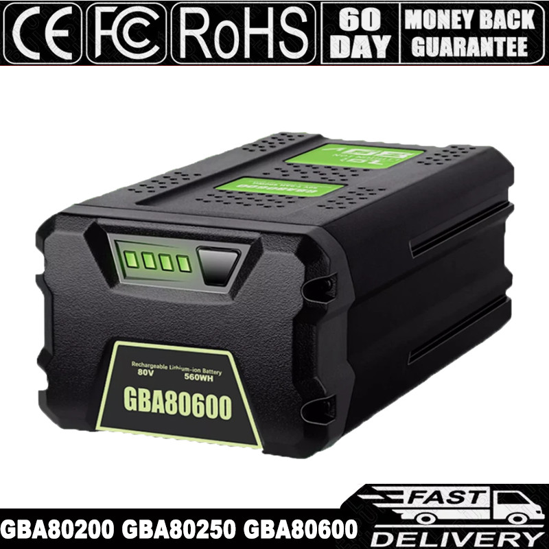 New For Greenworks 80V Pro Lithium-ion Battery GBA80200 GBA80600 80V Max GCH8040
