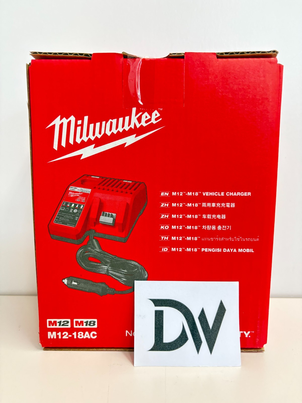 Milwaukee 12V 18V Car Battery Charger M12-18AC Lithium-ion Multi Charger