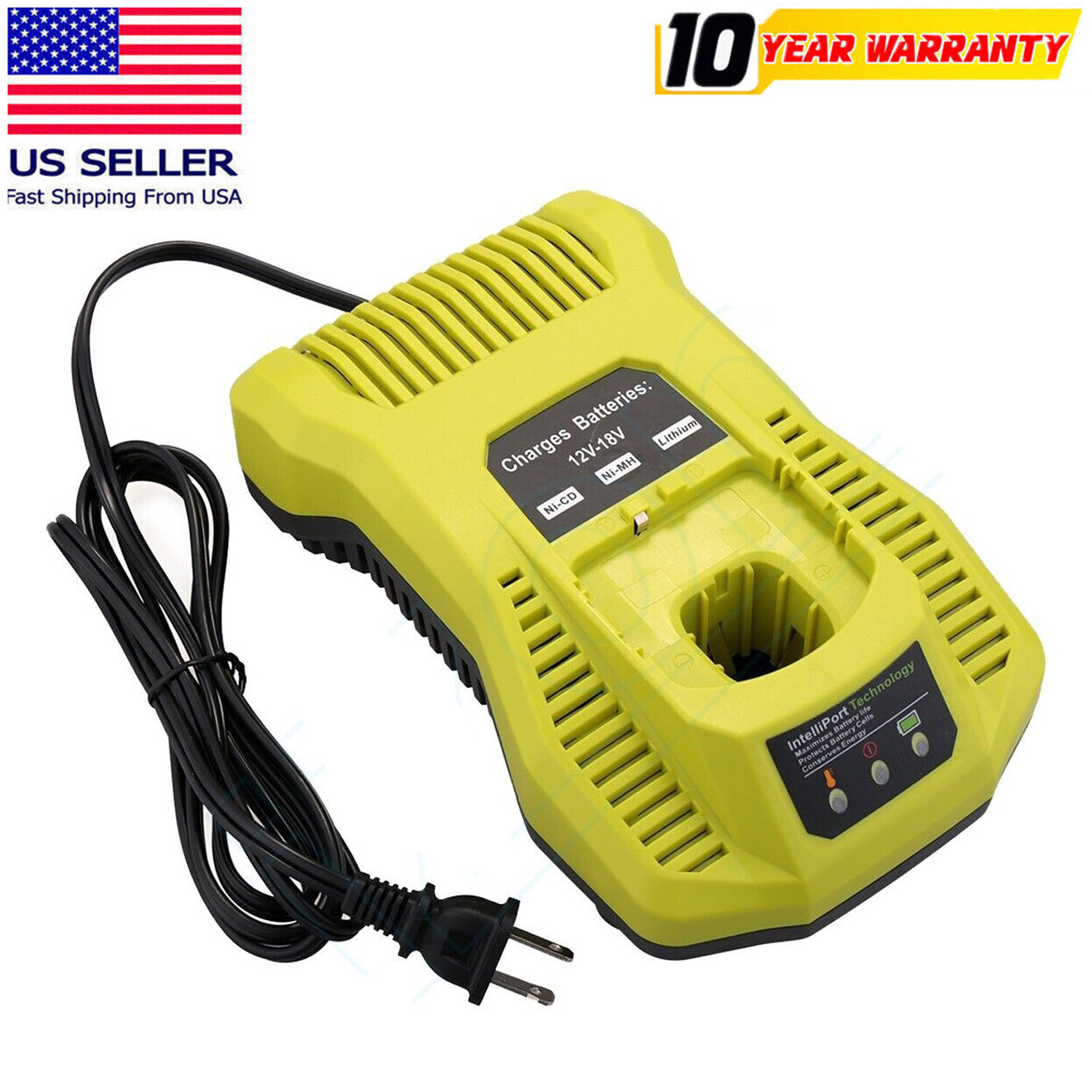 P117 Fast Charger For RYOBI For One+ Plus P108 18V High Capacity Battery 12v/18v