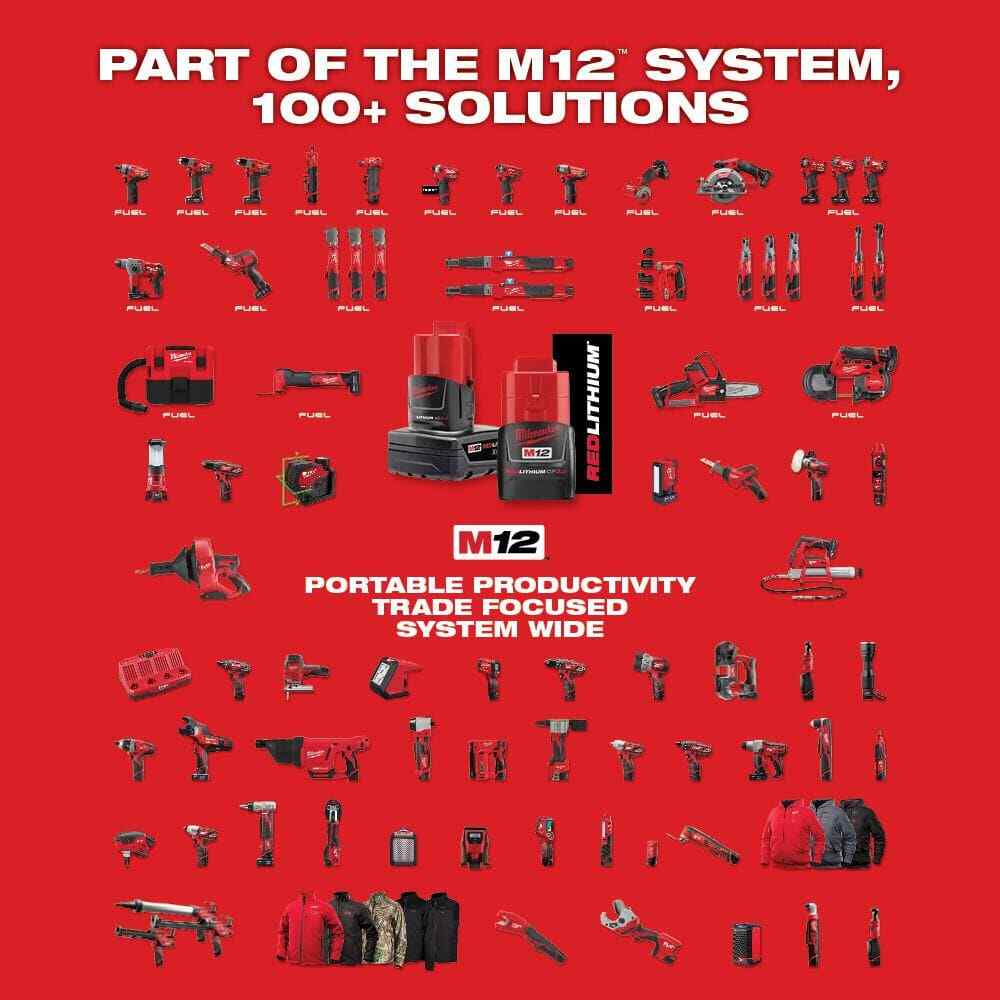 Milwaukee Battery Charger M12 4-port Multi Charge 12 Volt Lithium-ion 12v Power