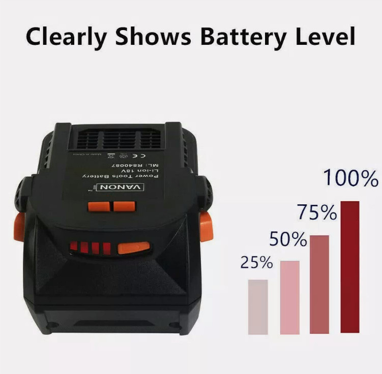 2PACK For Ridgid R840087 7.0Ah Lithium Battery Rigid 18 Volt R840085 Power Tools