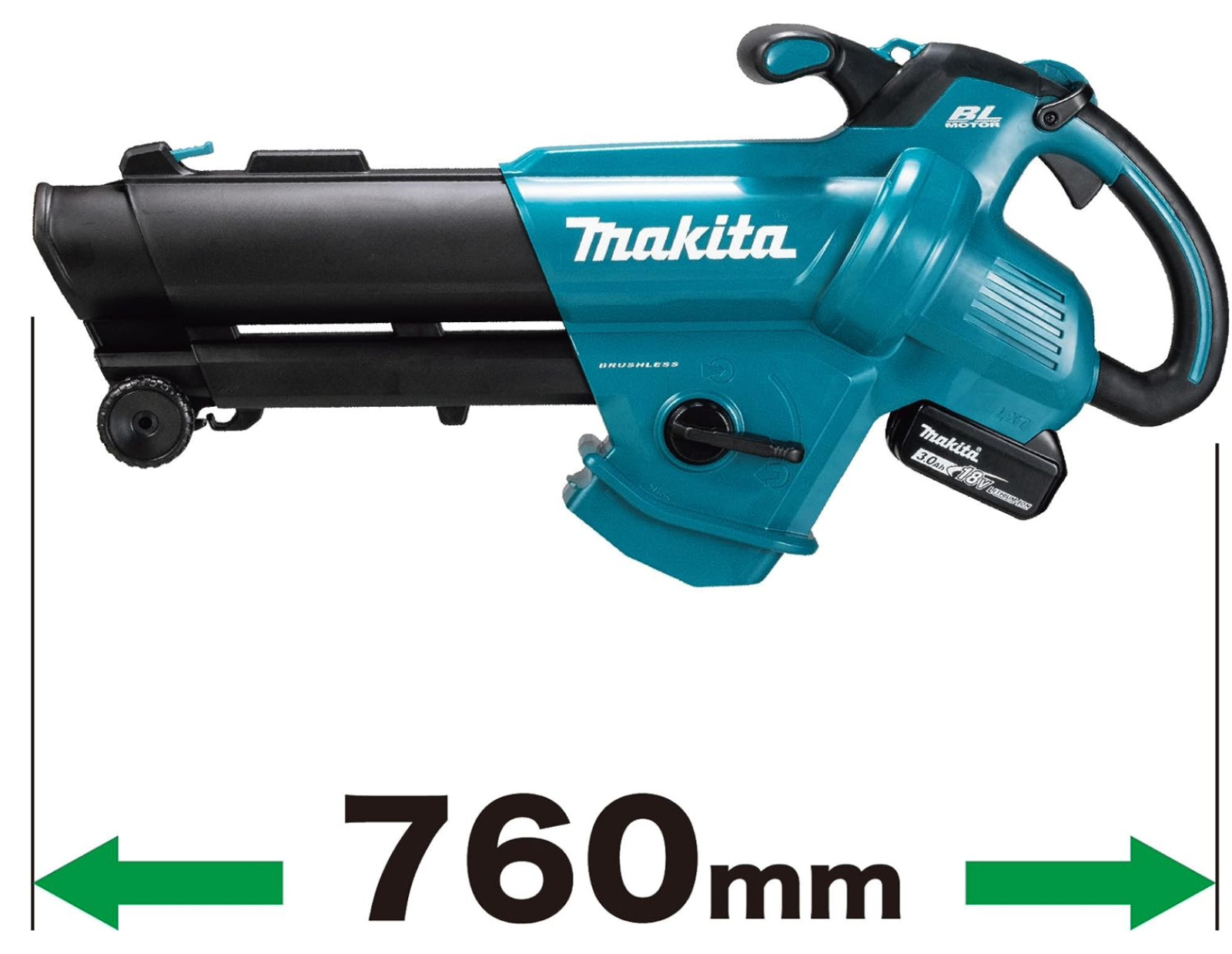 Makita Rechargeable Blower Dust Collector 18V MUB187DZ(Body Only)