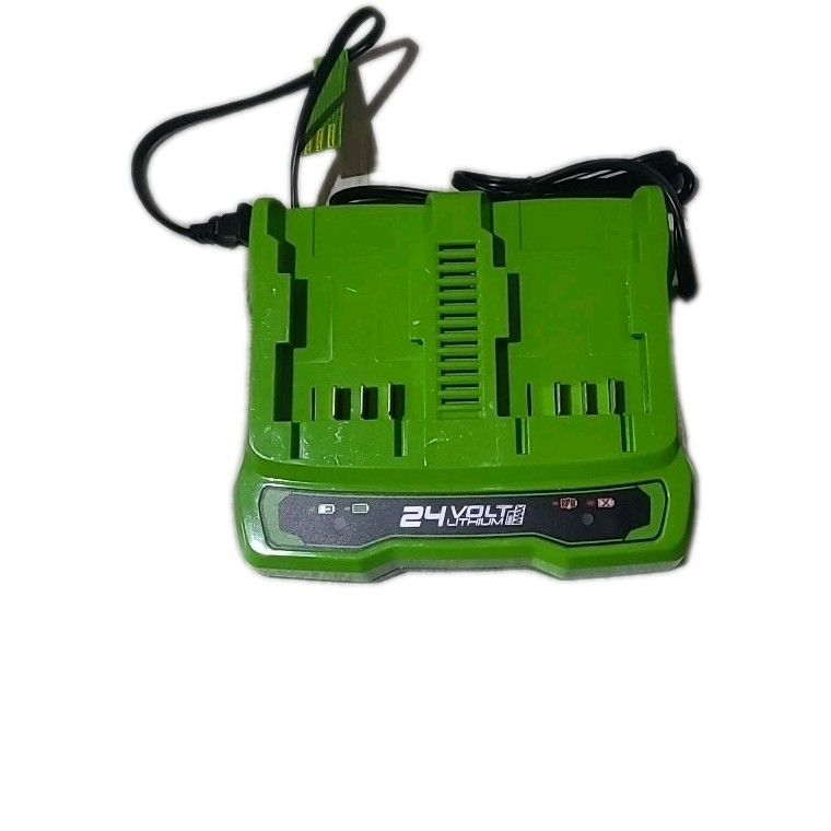 Greenworks 24V 4A Dual Slot Charger – CAG817