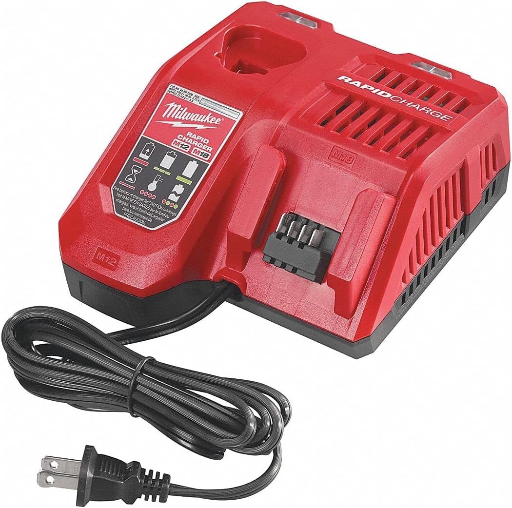 Milwaukee 48-59-1808 Rapid Charger M12 and M18 Multi-Voltage