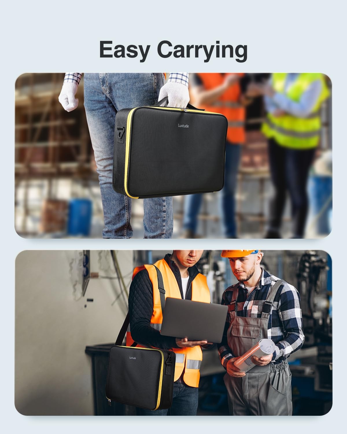 Luxtude Extra Large Battery Case For Dewalt/Milwaukee/Ryobi 12V/18V/20V Battery