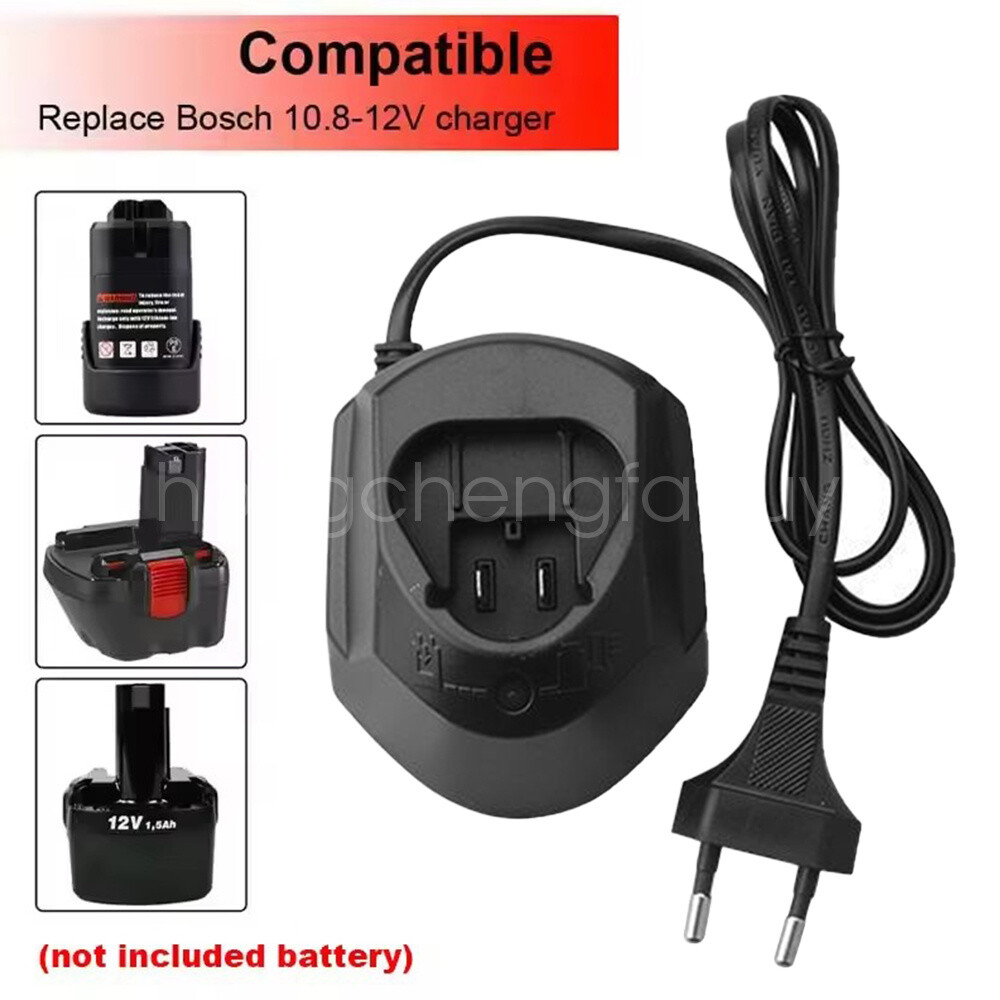 Battery Charger For Bosch 10.8V 12V Li-ion Battery BAT411 BAT412 GAL1130CV GSR~
