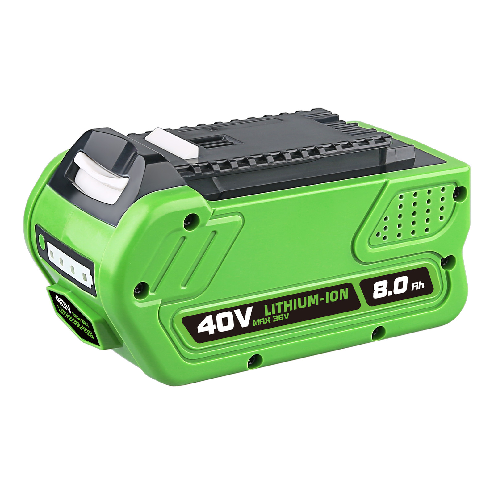 8.0Ah For Greenworks 40V Lithium G-MAX Battery 29462 29482 29252 29472 2-PACK