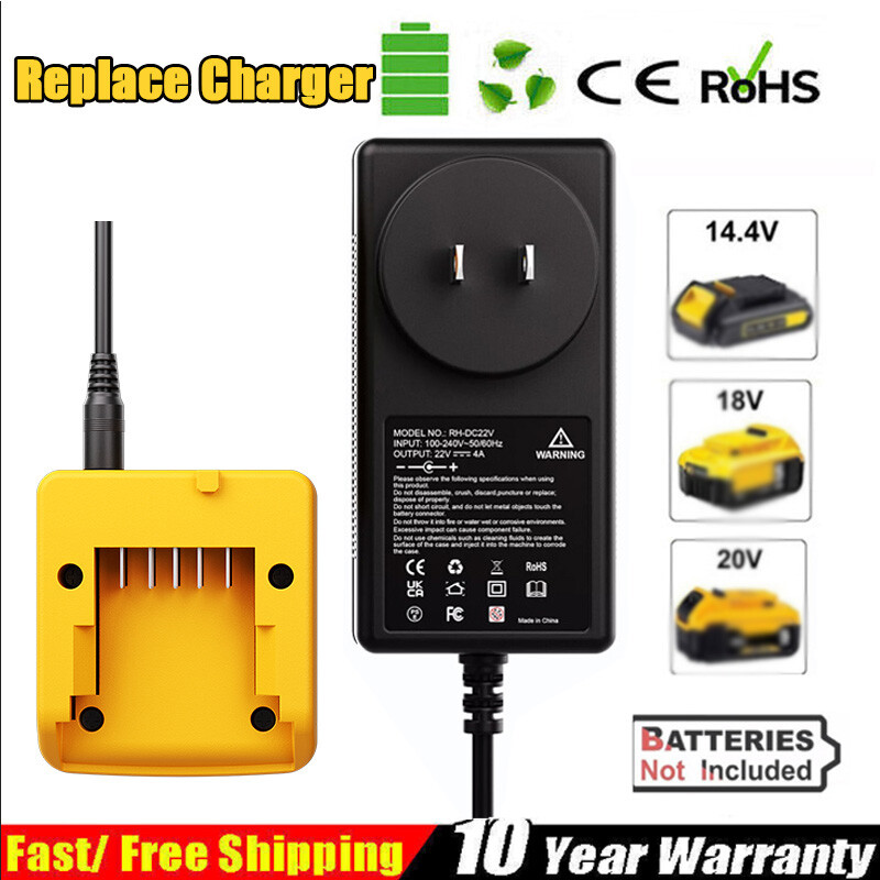 For DEWALT 20V 20 Volt MAX Li-Ion Battery DCB206 Charger Replaces DCB115 DCB112