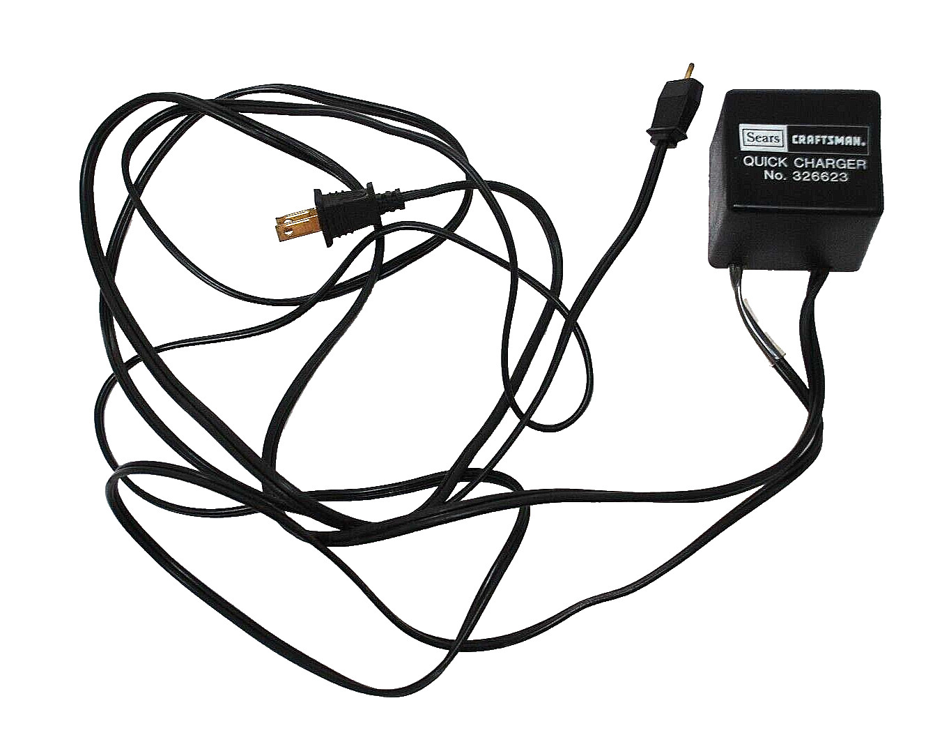 SEARS CRAFTSMAN Quick Charger AC Power Tool Cord Model 326623 Replacement Part