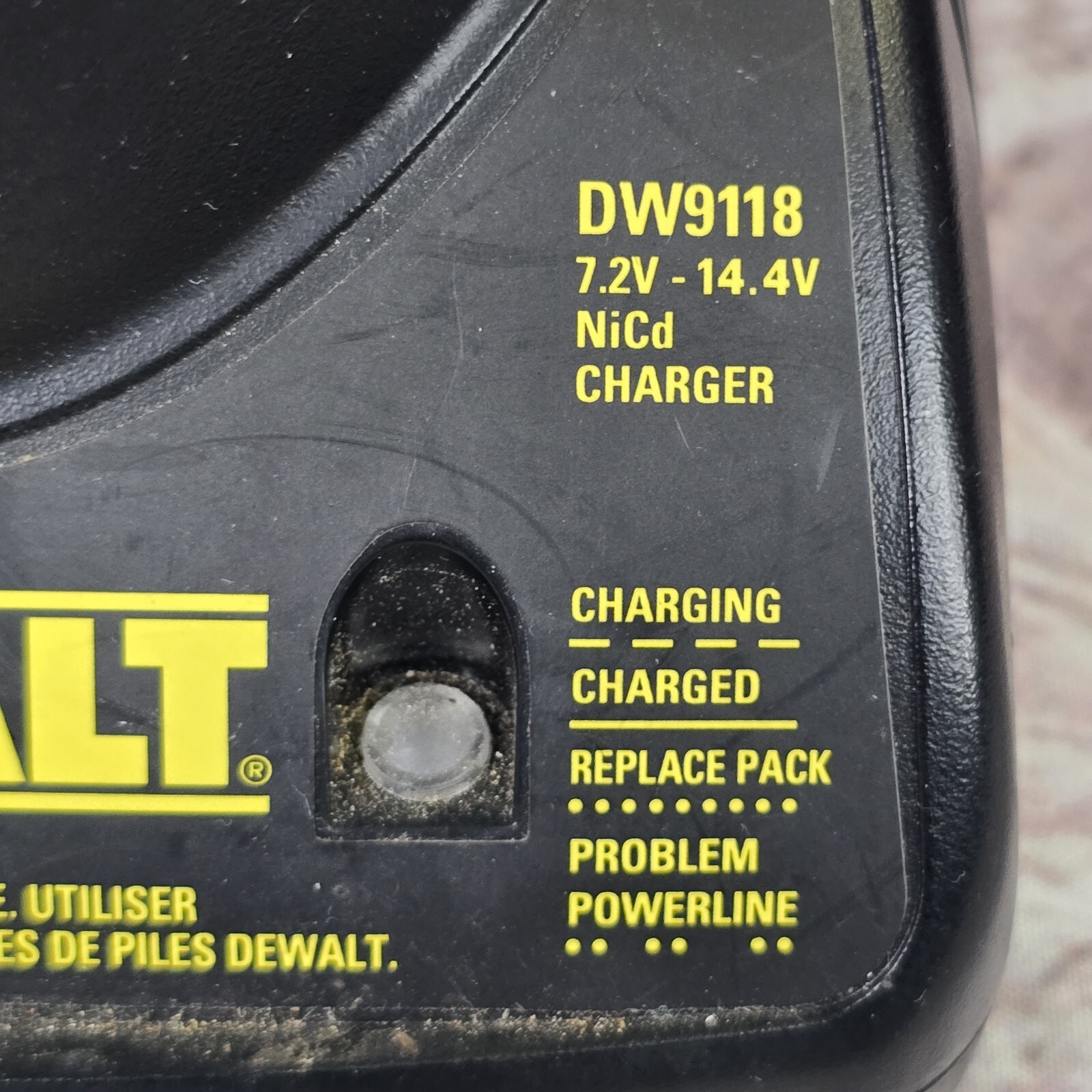 DeWALT Battery Charger DW9118 7.2V – 14.4V 1.5A NiCd Cordless Power Tools Charge