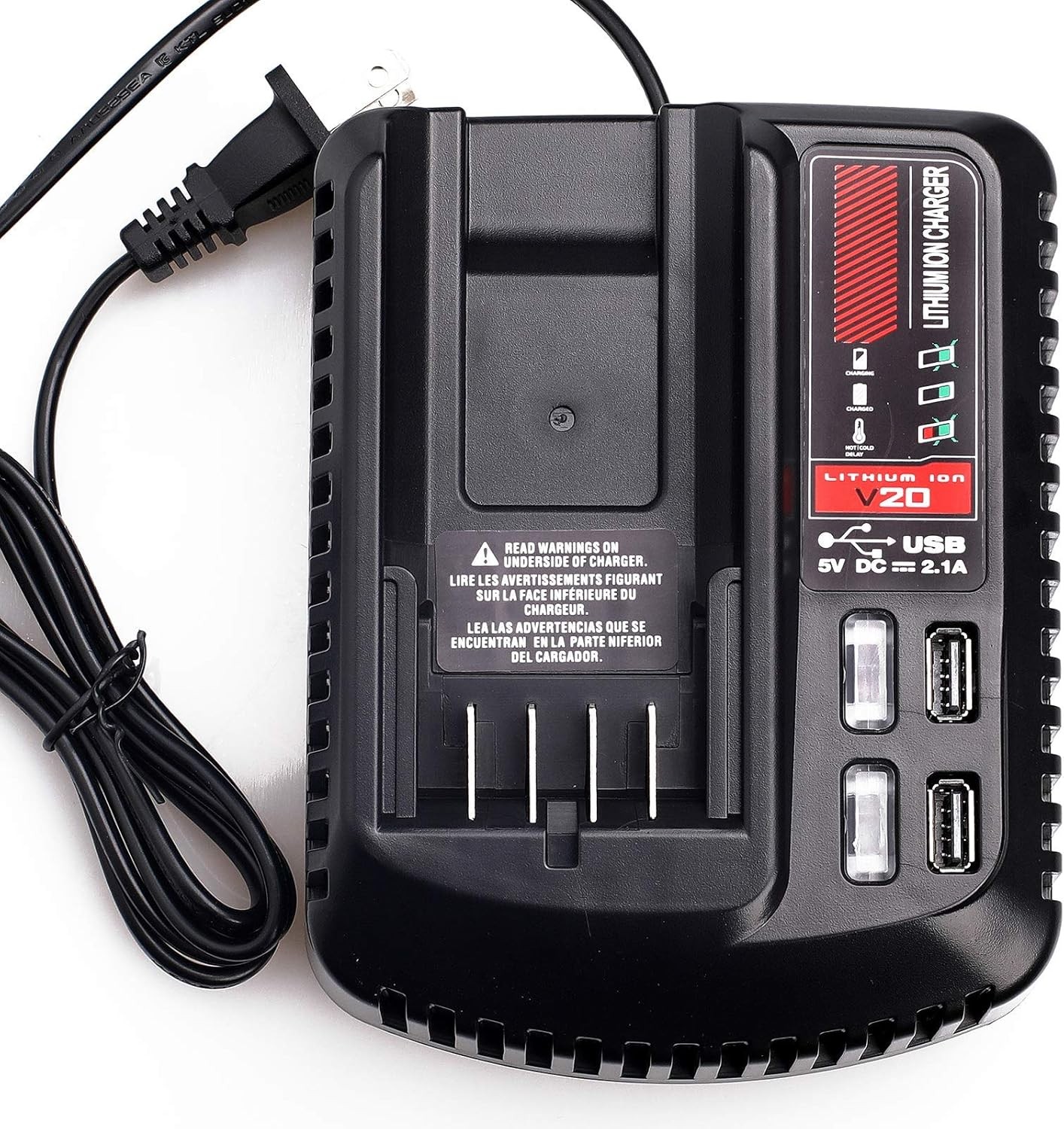 Fast Rapid Charger for Craftsman 20V V20 Battery CMCB202 CMCB204 CMCB209 CMCB104