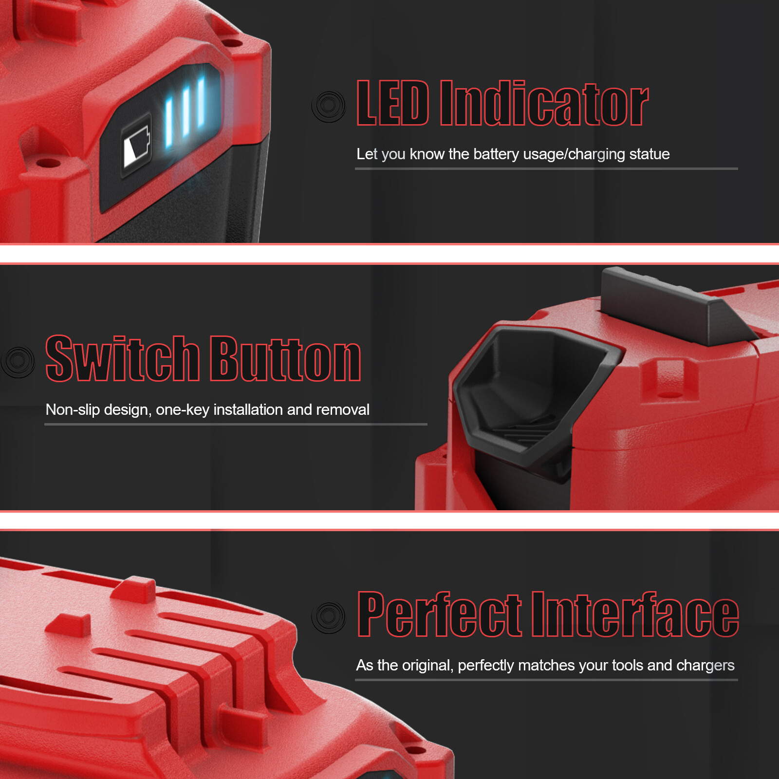 For Craftsman V20 20 Volt MAX 3Ah/8Ah Li-ion Battery CMCB204 CMCB202 CMCB205 New