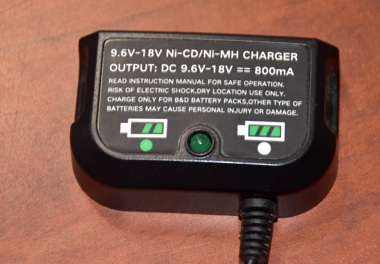 Replacement 90556254-01 Charger Compatible with Black & Decker 9.6V-18V Battery