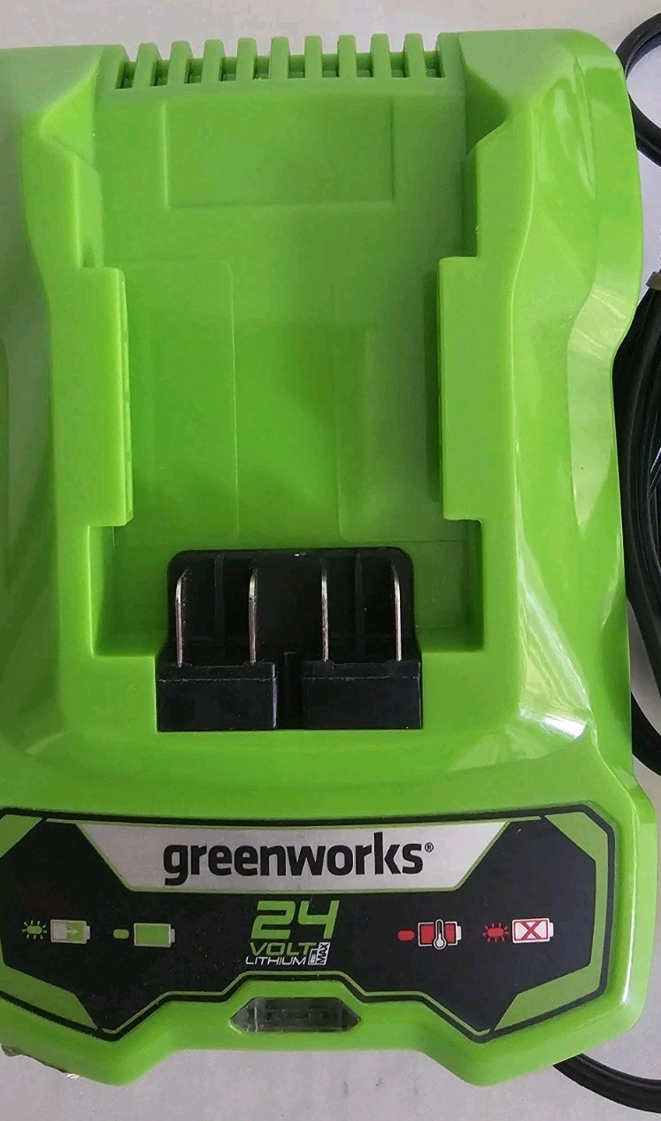 Greenworks G24 24v Lithium-Ion Battery Charger OEM #2903102 Tested