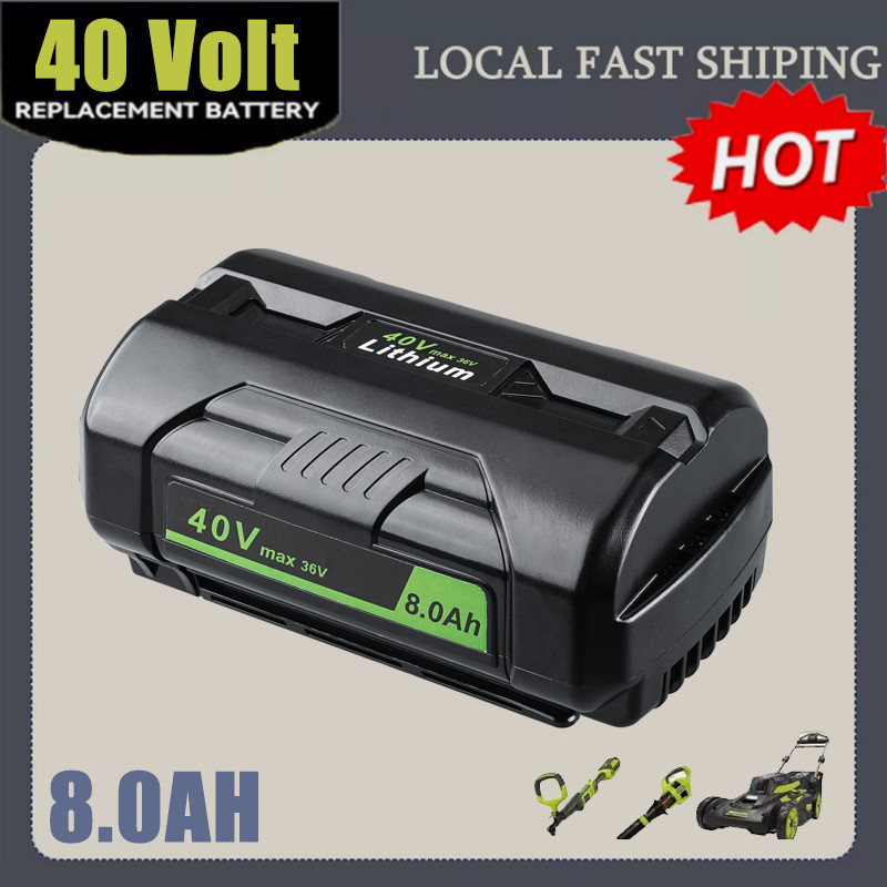 1-4PCS For Ryobi 40Volt 6.0Ah Battery High Capacity Lithium ion OP4050 OP40602
