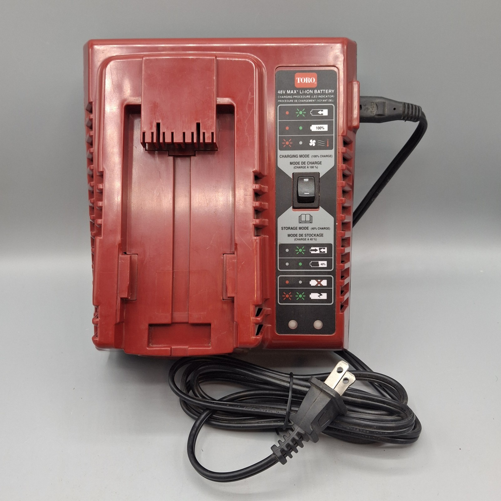 Toro 48V Max Battery Charger Lithium-Ion 88507 OEM **Charger Only