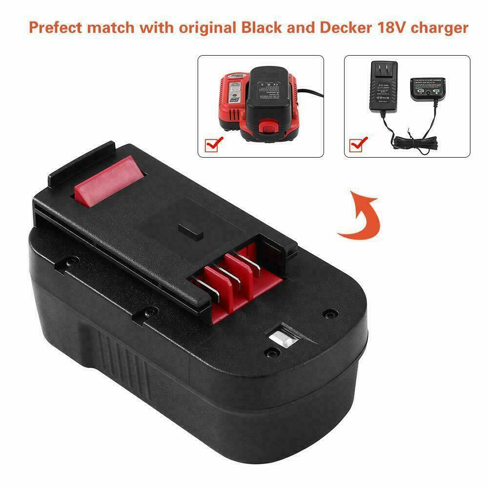 2X HPB18 18V HPB18-OPE 244760-00 18 VOLT 4.8AH NI-MH BATTERY FOR BLACK & DECKER