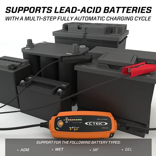 56-958 MUS 4.3 Polar 12 Volt | Fully Automatic Extreme Climate Battery Charger