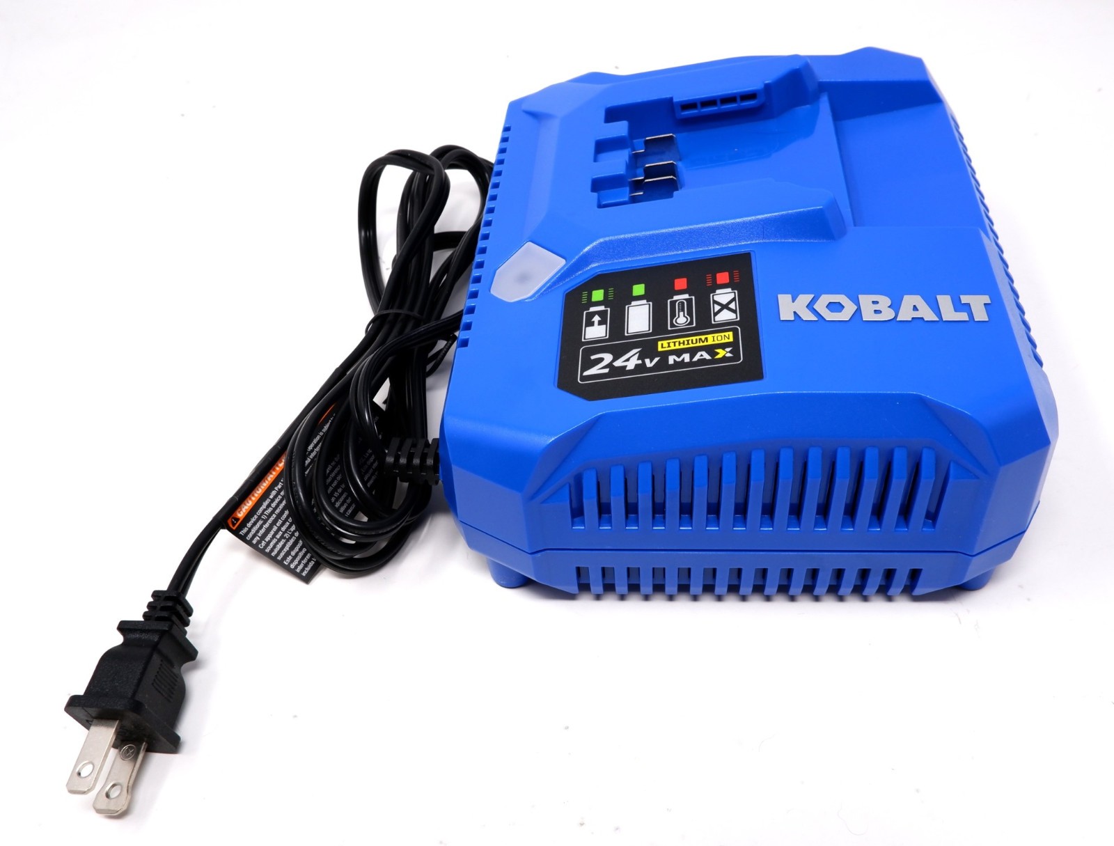 KOBALT KCH 2411-03 24V MAX LITHIUM ION BATTERY FAST CHARGER 150W, BARE – NEW