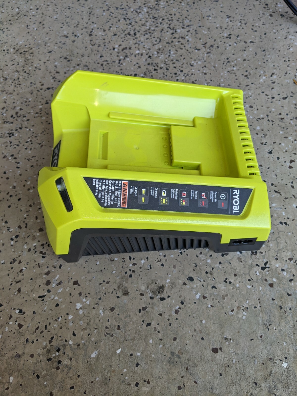Used Ryobi OP400 Li-ion Chargers 2 of them, only one has power cord