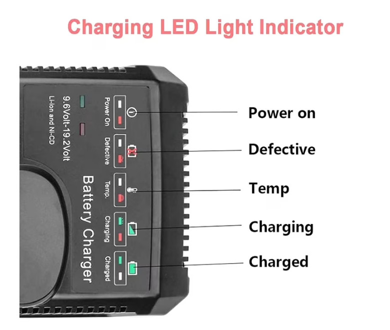 19.2V C3 Battery Charger for Craftsman 19.2 Volt Battery Ni-Mh&Ni-Cd Lithium