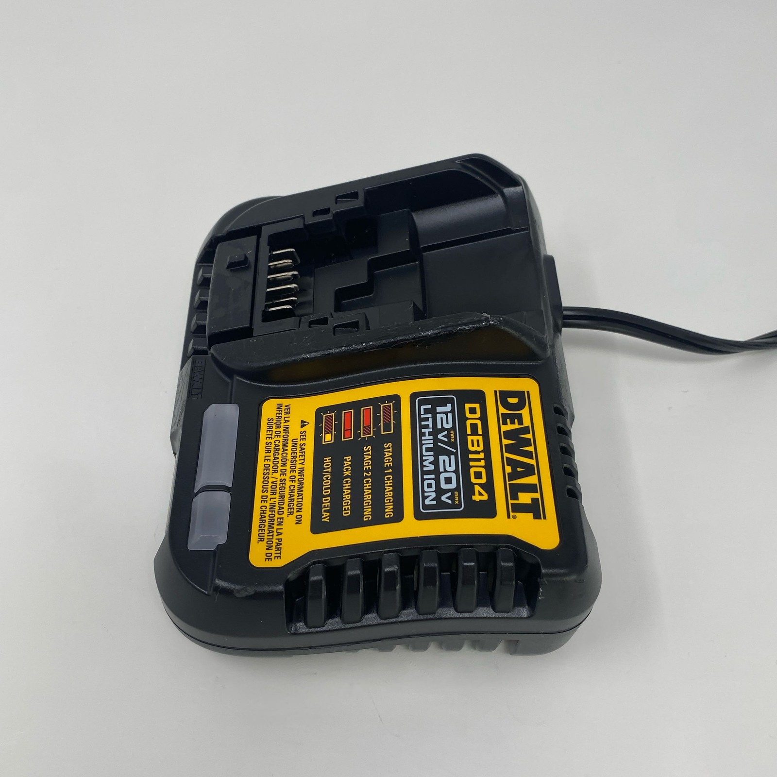 DEWALT DCB1104 12V/20V MAX 4A Battery Charger – Black