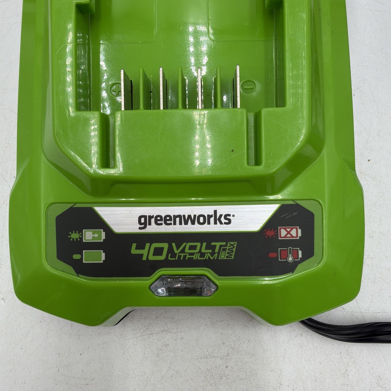GreenWorks 29482 40V Lithium-Ion Diagnostic Battery Charger