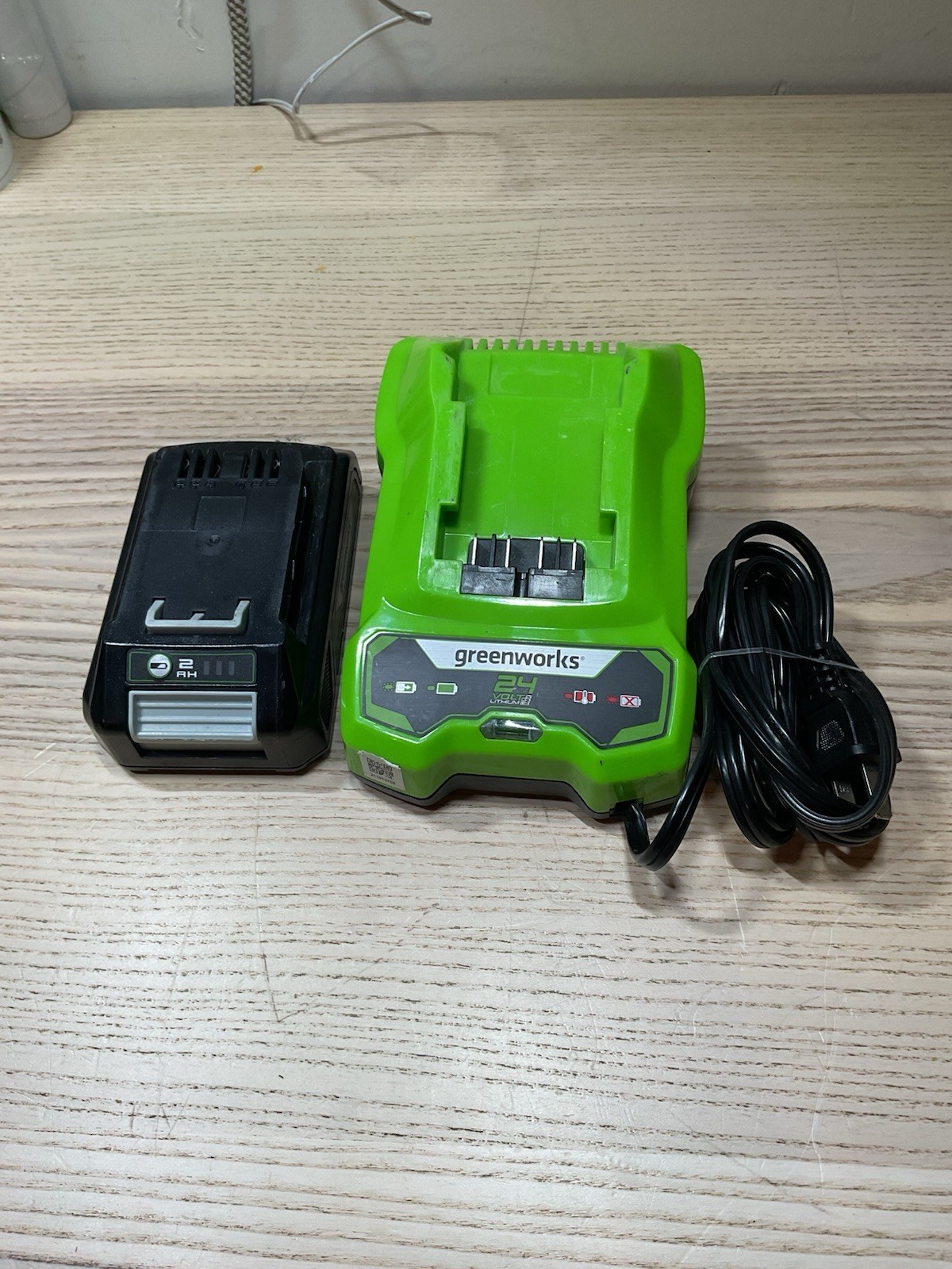 Greenworks 24V Lithium-Ion Rapid Battery Charger Model 2903102 OEM