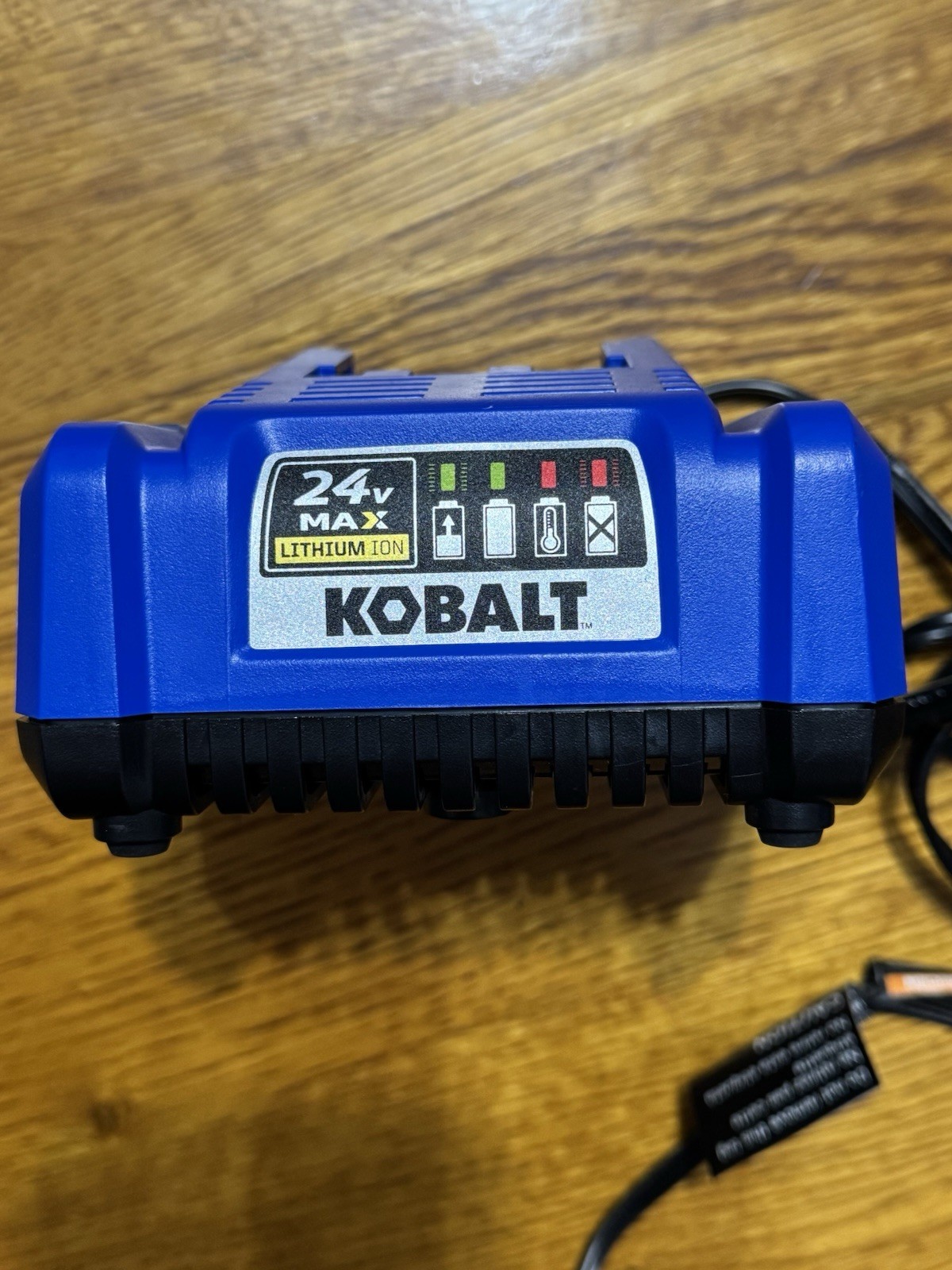 Kobalt 24V Max Lithium-Ion Battery Charger 24 Volt OEM Genuine Charger Only