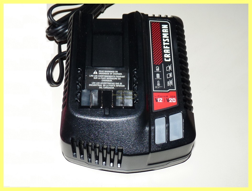 NEW GENUINE OEM CRAFTSMAN V20 MAX 20V 2.0A LI-ION BATTERY CHARGER CMCB102