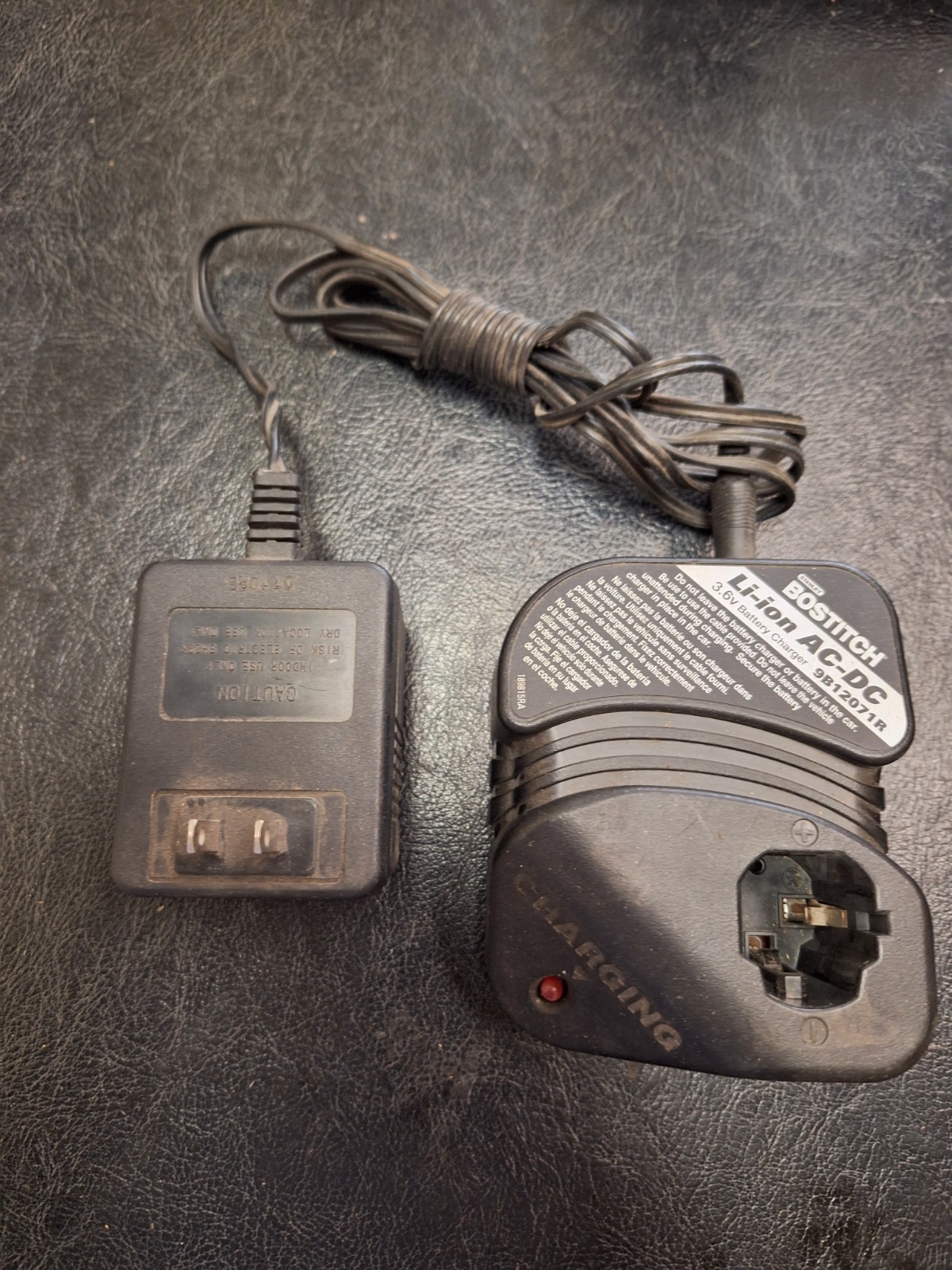 Bostitch Battery Charger 3.6 v Li-ion 9B12071R
