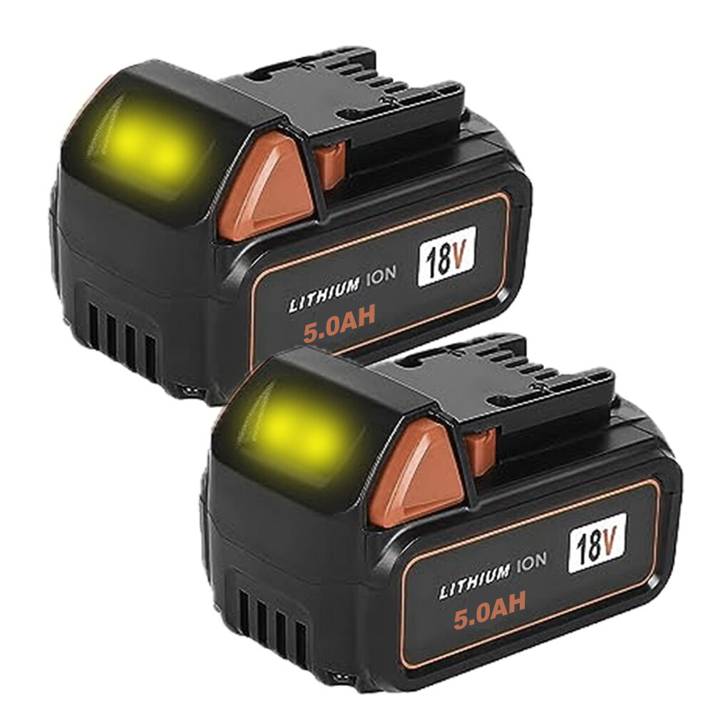 2* For for M18 5.0Ah Lithium 5.0 Extended Capacity Battery 48-11-1880