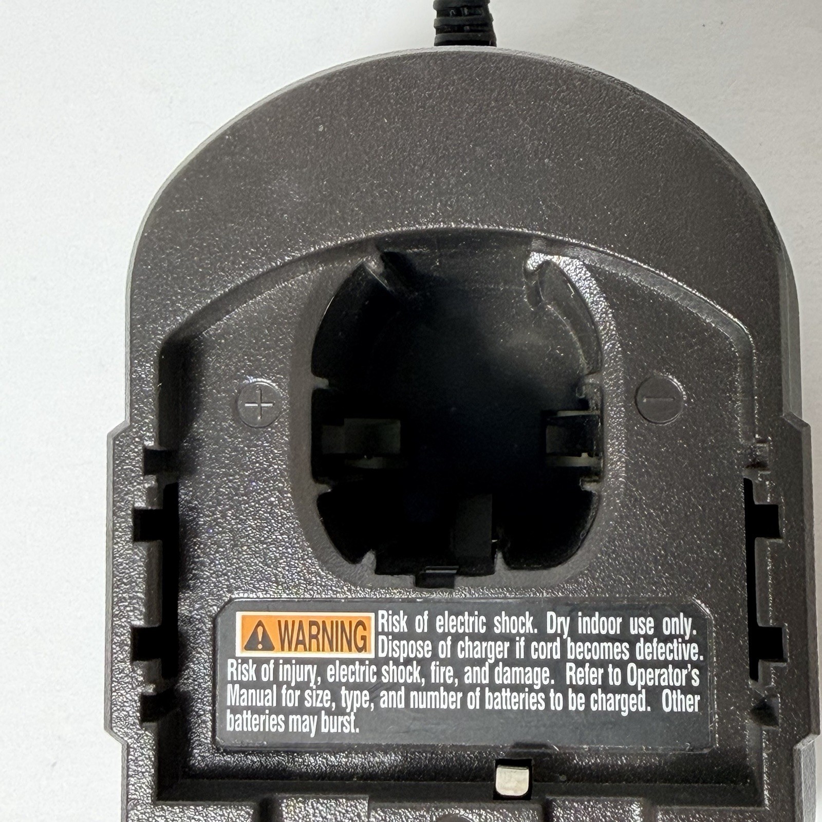 Ryobi P118B ONE+ 18V Lithium Ion Battery Charger 140350006 Gray Black